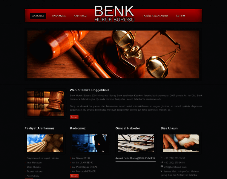 Benkhukuk.com thumbnail