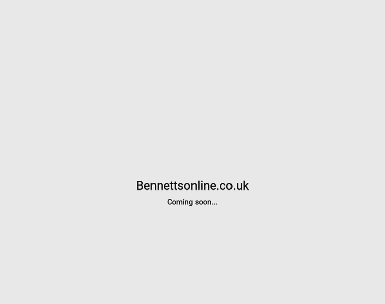 Bennettsonline.co.uk thumbnail