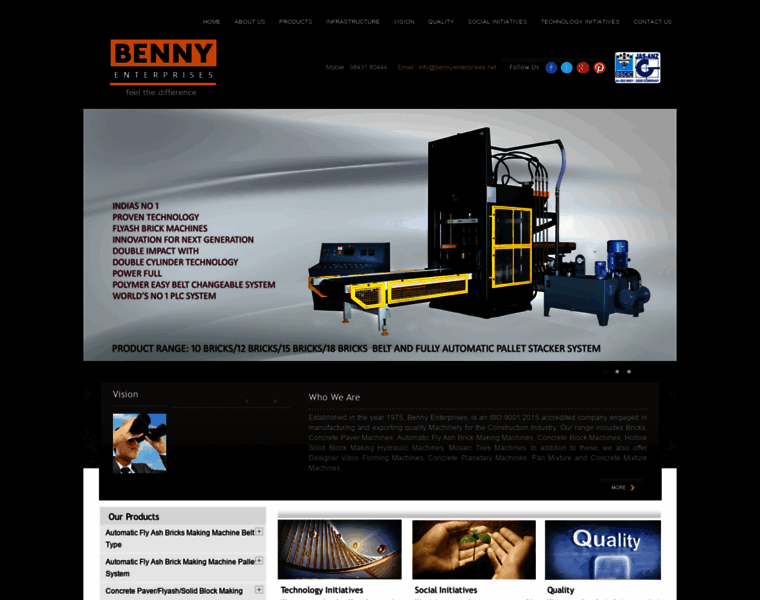 Bennyindustries.com thumbnail