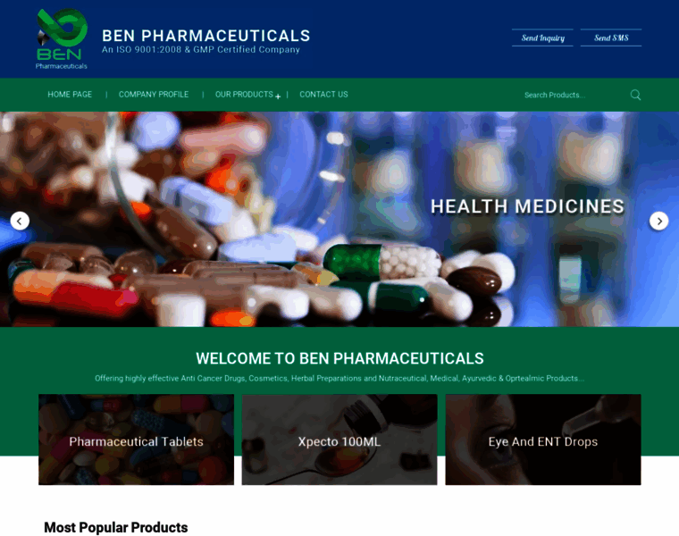 Benpharmaceuticals.in thumbnail