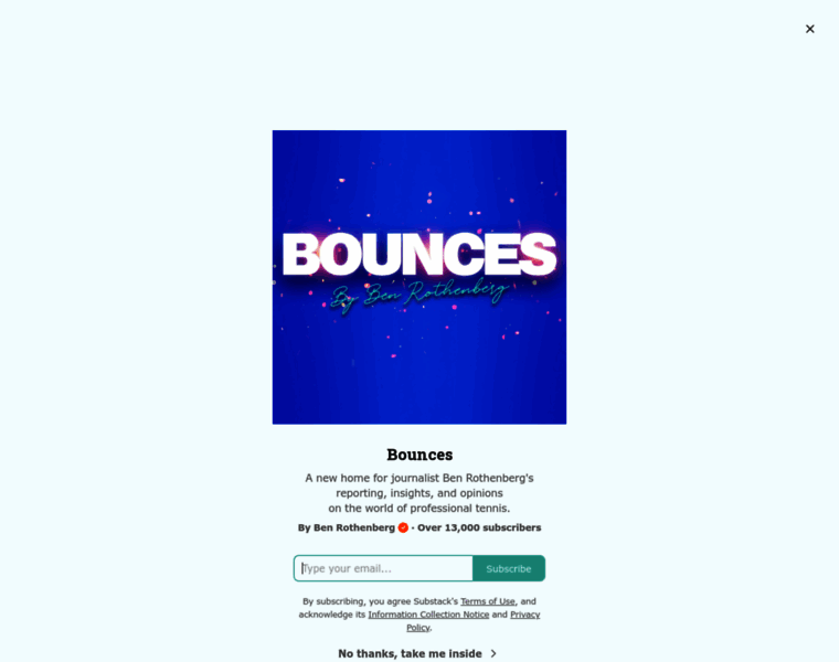 benrothenberg.com at WI. Bounces | Ben Rothenberg | Substack