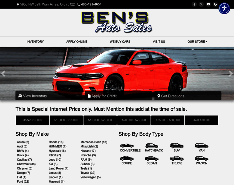 Bensautosales.com thumbnail Bensautosales.com thumbnail