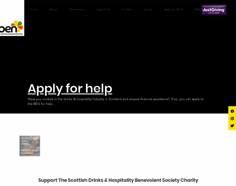 Bensoc.org.uk thumbnail Bensoc.org.uk thumbnail