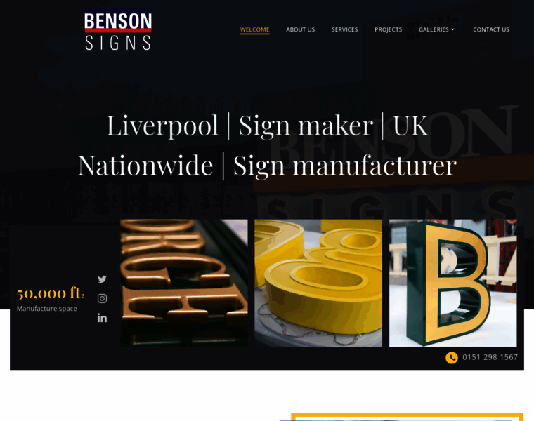 Benson-signs.co.uk thumbnail