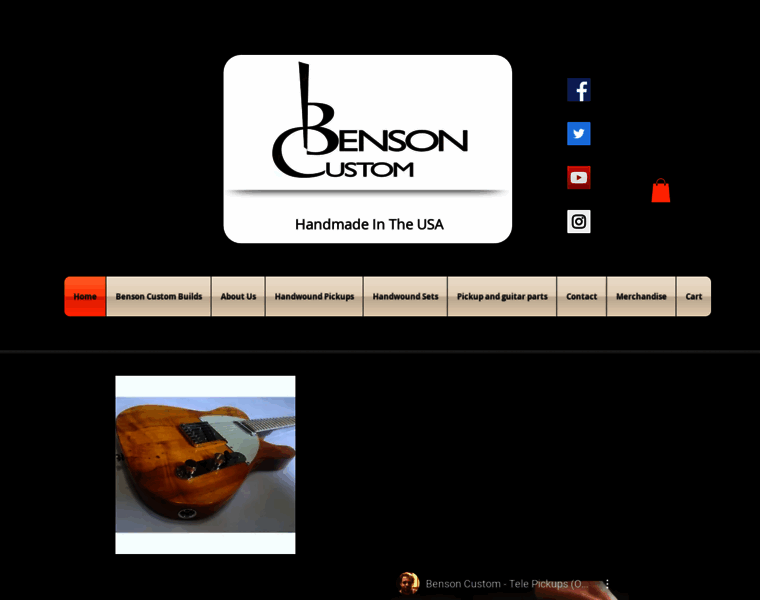 Bensoncustom.com thumbnail