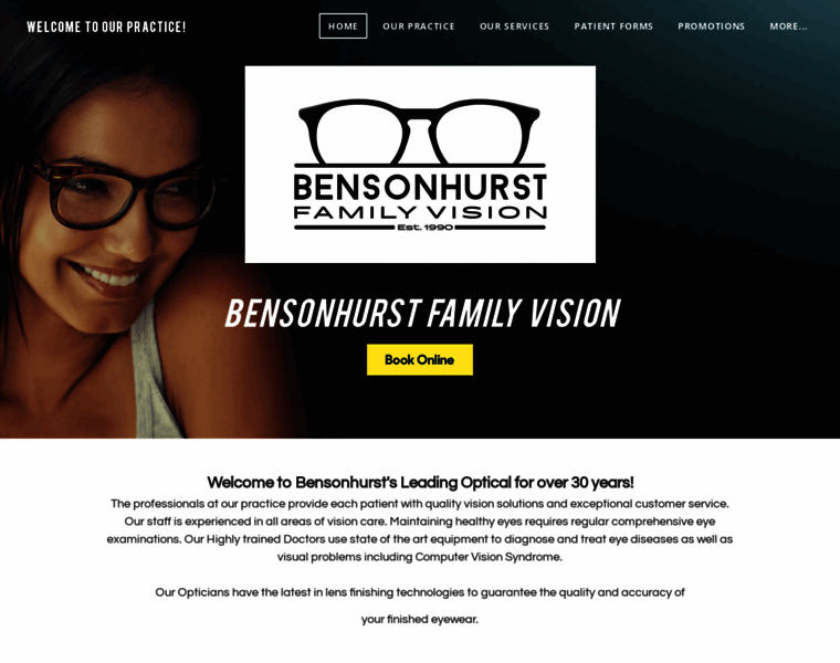 Bensonhurstfamilyvision.com thumbnail