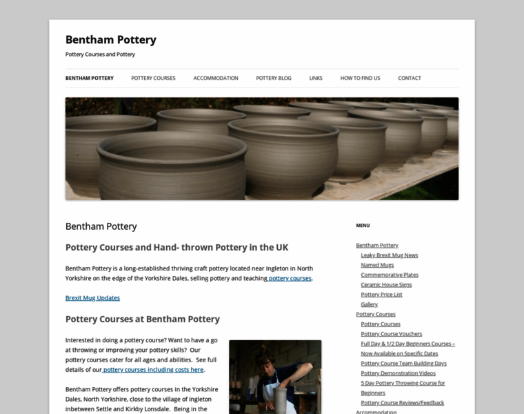 Benthampottery.com thumbnail
