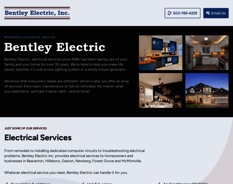 Bentleyelectricinc.com thumbnail