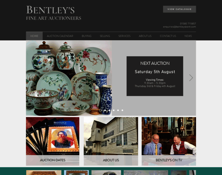 Bentleysfineartauctioneers.co.uk thumbnail