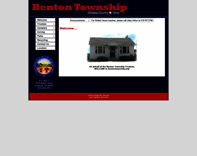 Bentontownship.org thumbnail