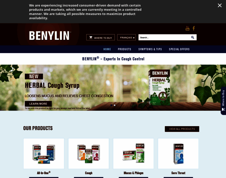 Benylin.ca thumbnail