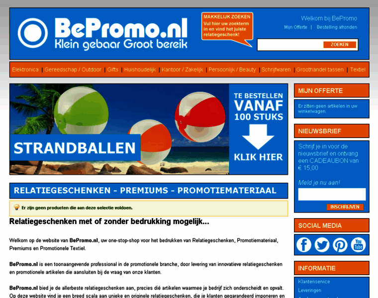 Bepromo.nl thumbnail