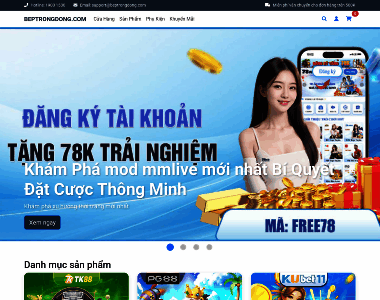 Beptrongdong.com thumbnail