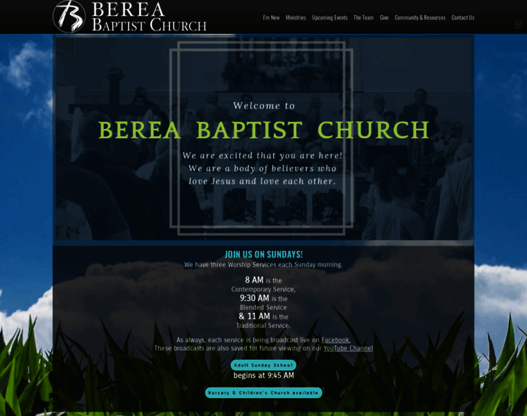 Berea-baptist-church.org thumbnail