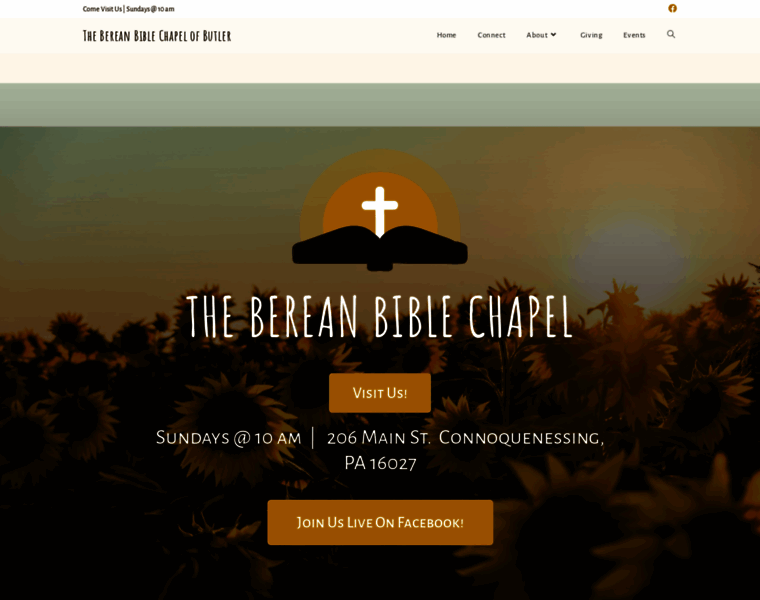 Bereanofbutler.com thumbnail