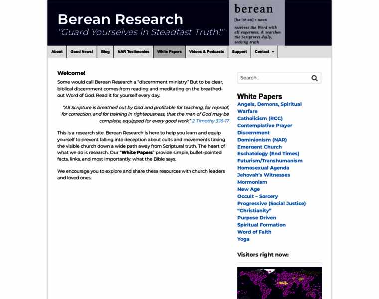 Bereanresearch.org thumbnail