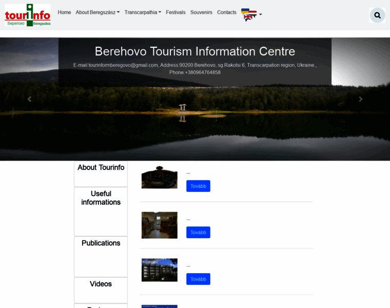 Berehovo-tour.info thumbnail