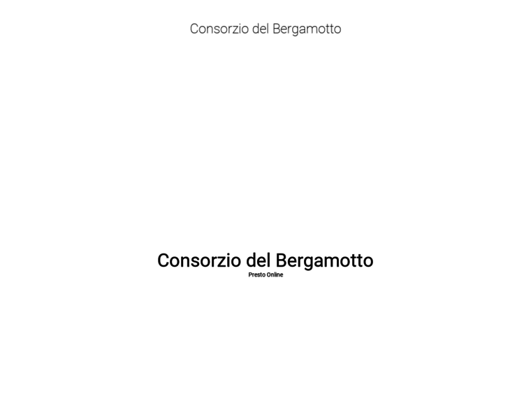 Bergamottoconsorzio.it thumbnail