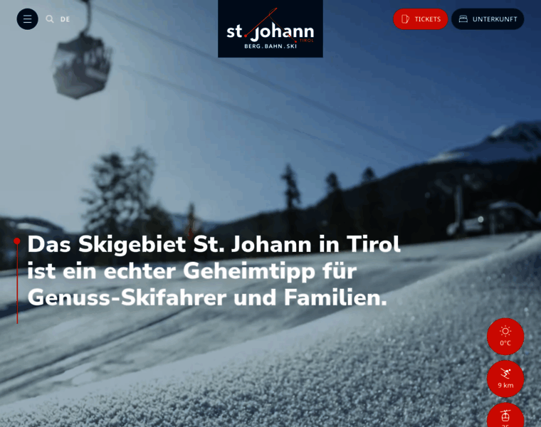 Bergbahnen-stjohann.at thumbnail