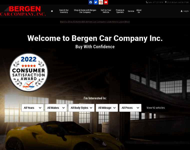 Bergencar.com thumbnail