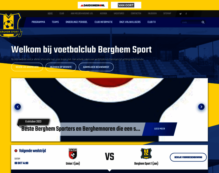 Berghemsport.nl thumbnail