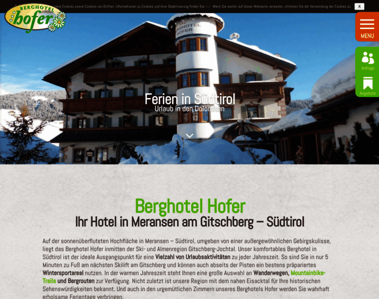 Berghotel-hofer.it thumbnail