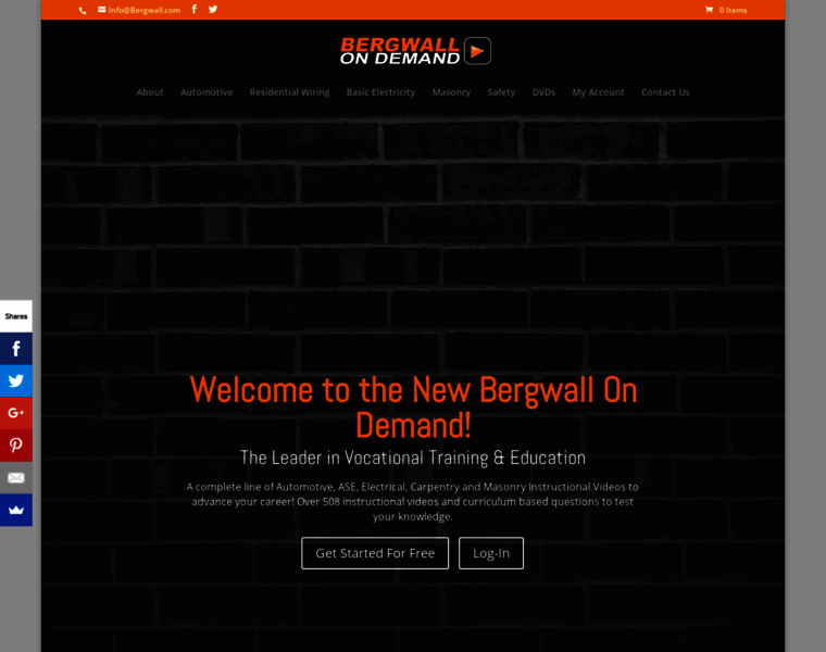 Bergwall.com thumbnail