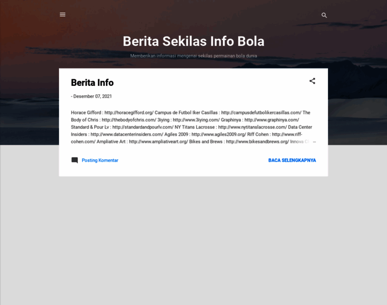 Beritasekilasinfobola.blogspot.com thumbnail