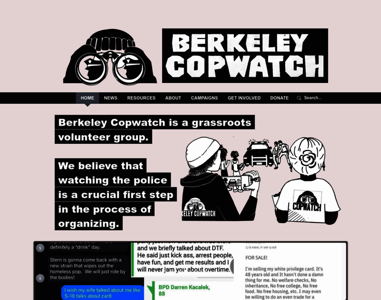 Berkeleycopwatch.org thumbnail