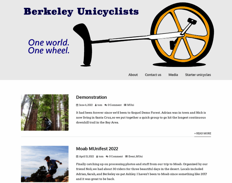 Berkeleyunicycling.org thumbnail