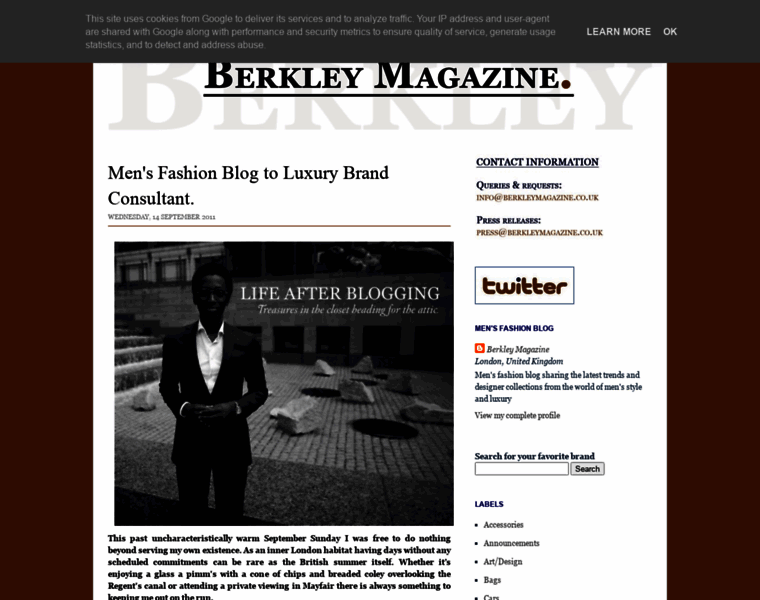 Berkleymagazine.co.uk thumbnail