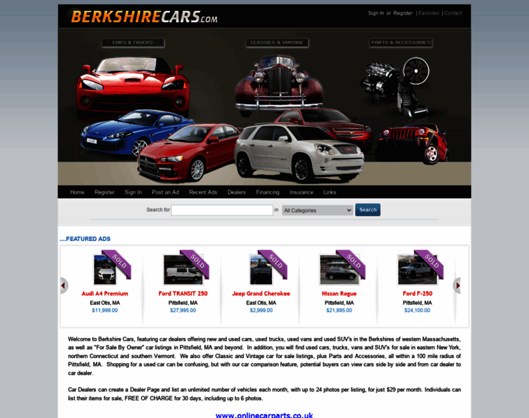 Berkshirecars.com thumbnail