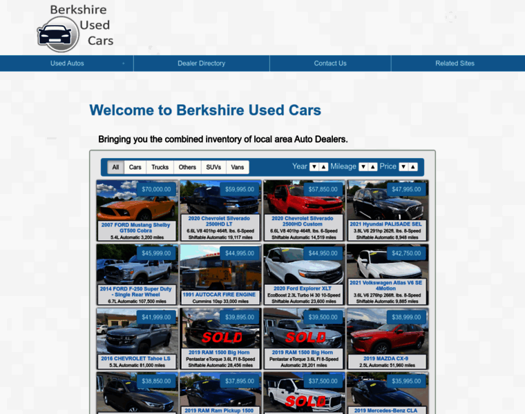 Berkshireusedcars.com thumbnail