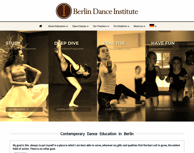Berlin-dance-institute.de thumbnail