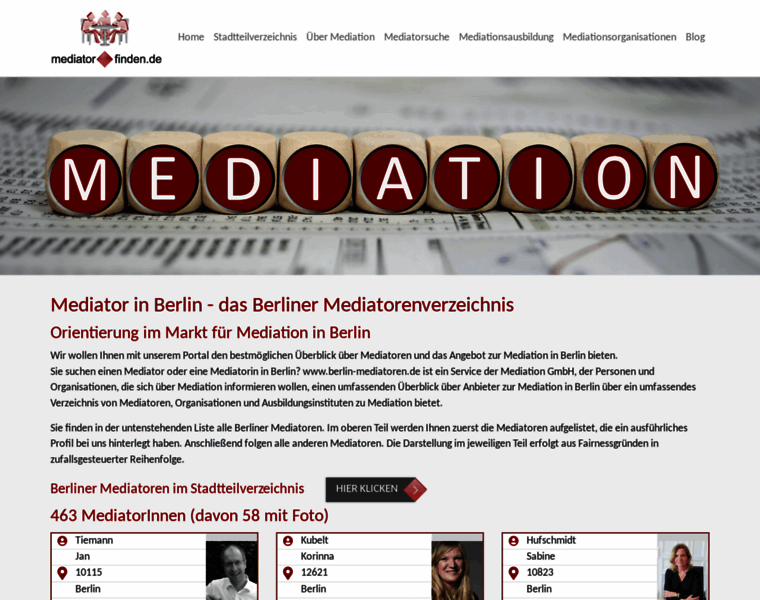 Berlin-mediatoren.de thumbnail