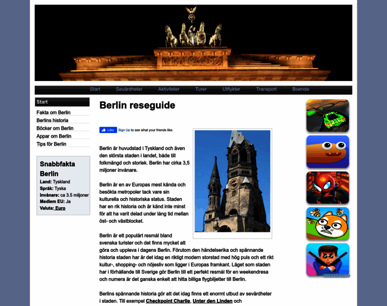 Berlin-reseguide.se thumbnail