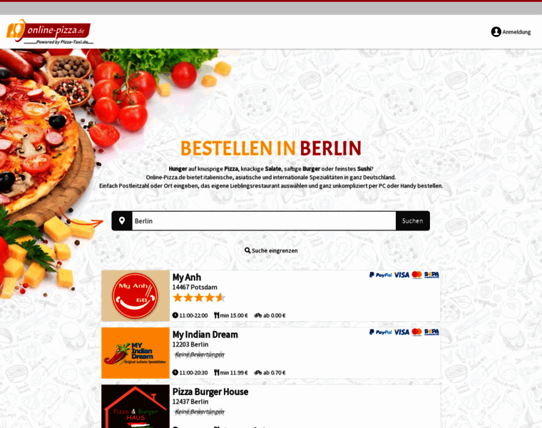 Berlin.online-pizza.de thumbnail