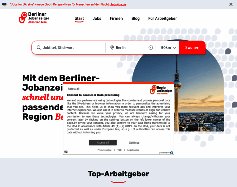 Berliner-jobanzeiger.de thumbnail