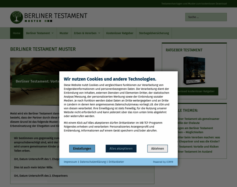 Berliner-testament-muster.de thumbnail