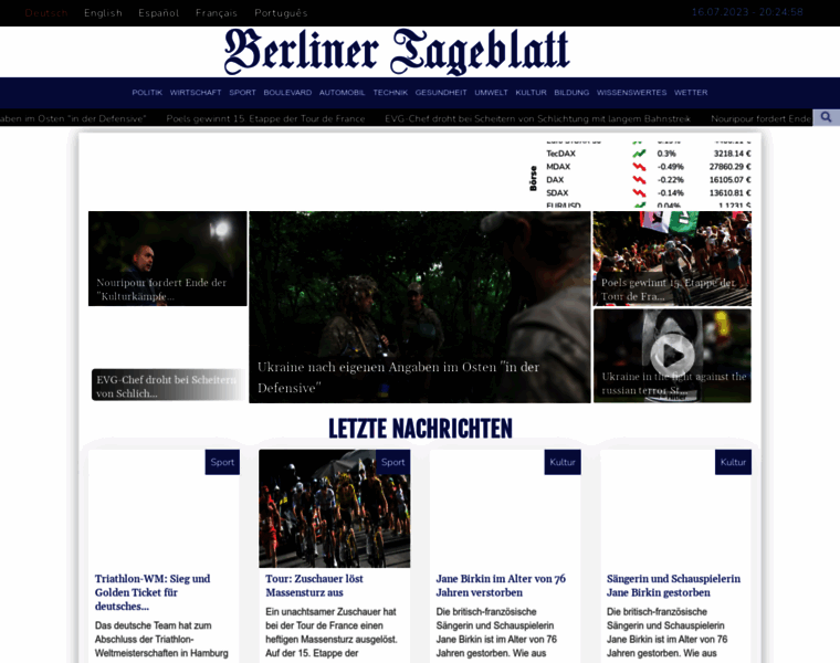 Berlinertageblatt.de thumbnail