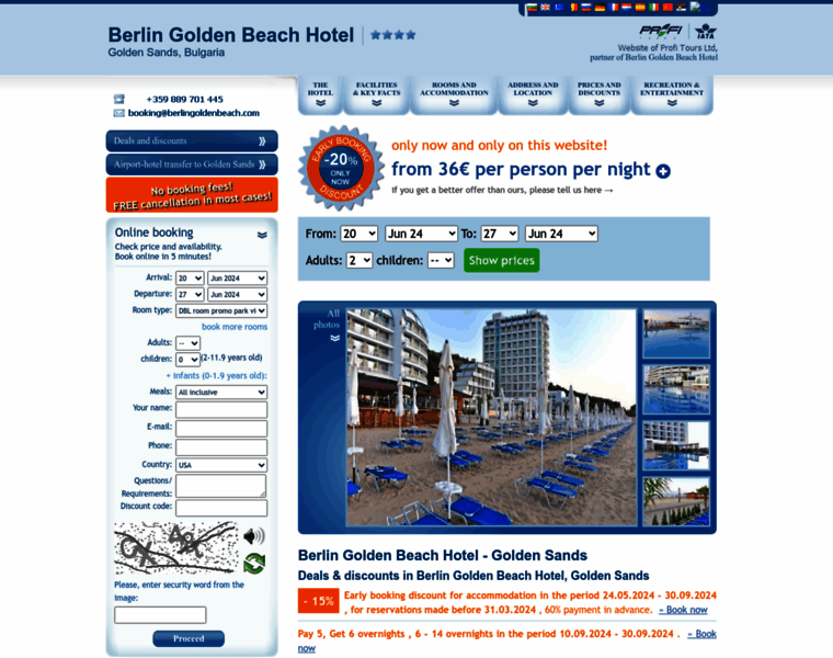Berlingoldenbeach.com thumbnail