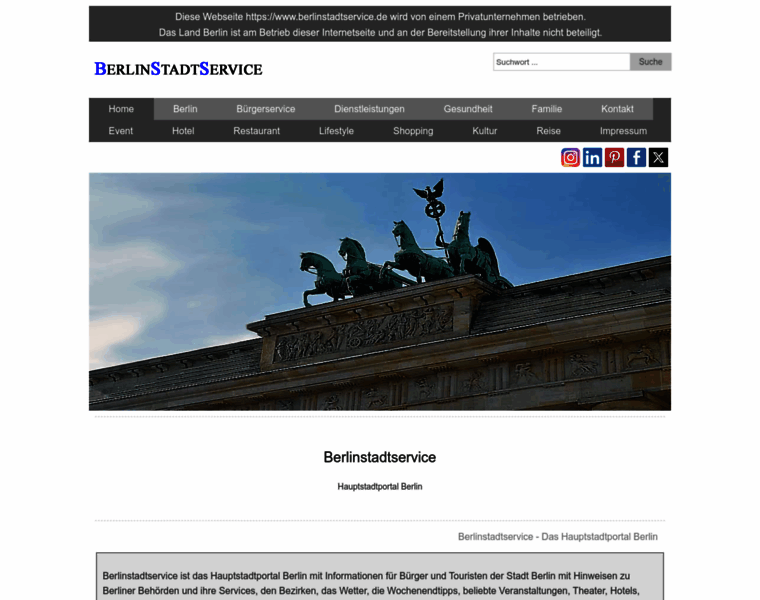 Berlinstadtservice.de thumbnail