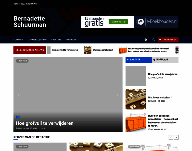Bernadetteschuurman.nl thumbnail