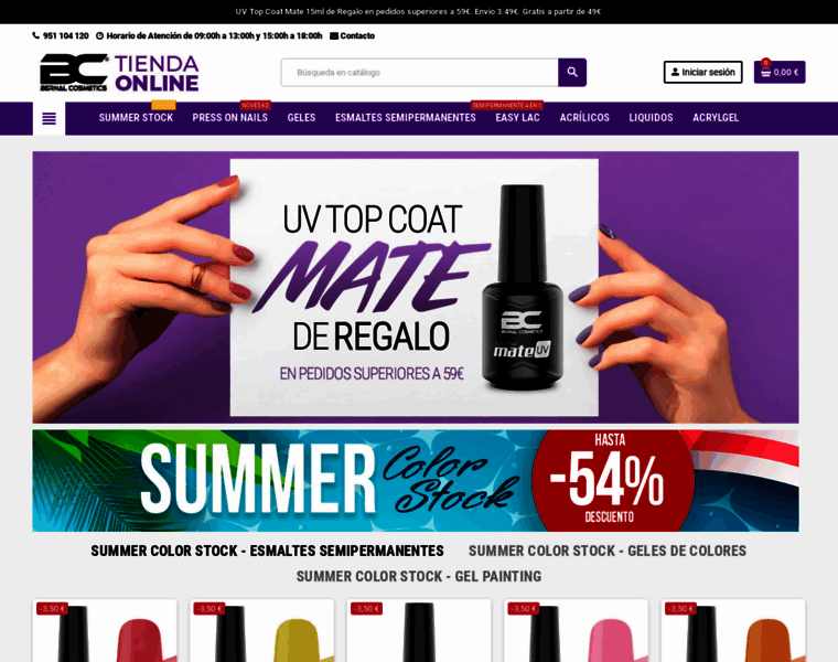 Bernal-cosmetics.es thumbnail