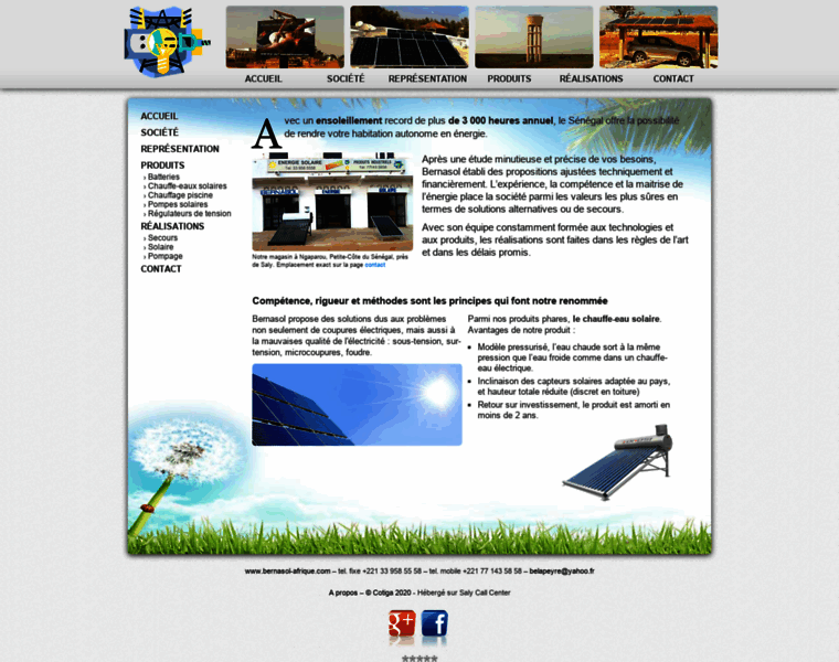 Bernasol-afrique.com thumbnail
