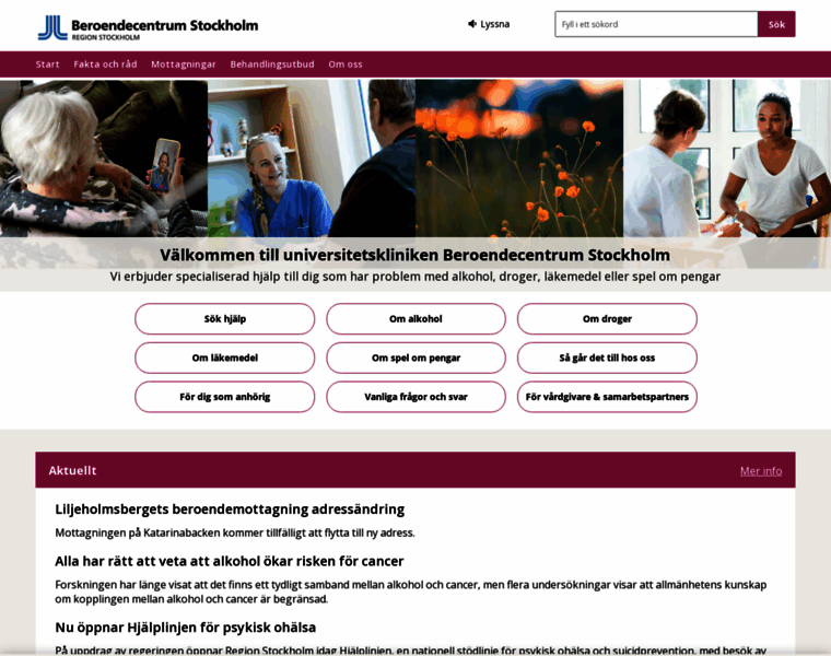 Beroendecentrum.se thumbnail