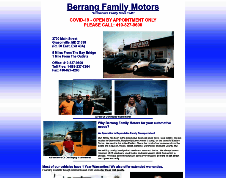 Berrangfamilymotors.com thumbnail