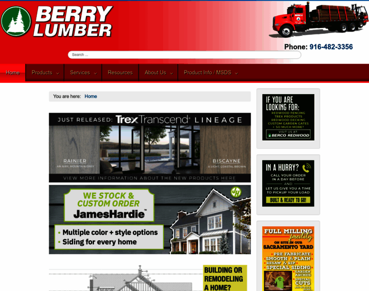 Berrylumber.com thumbnail