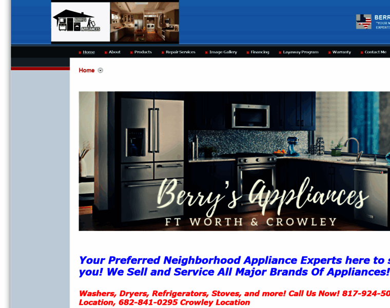 Berrysappliances.com thumbnail
