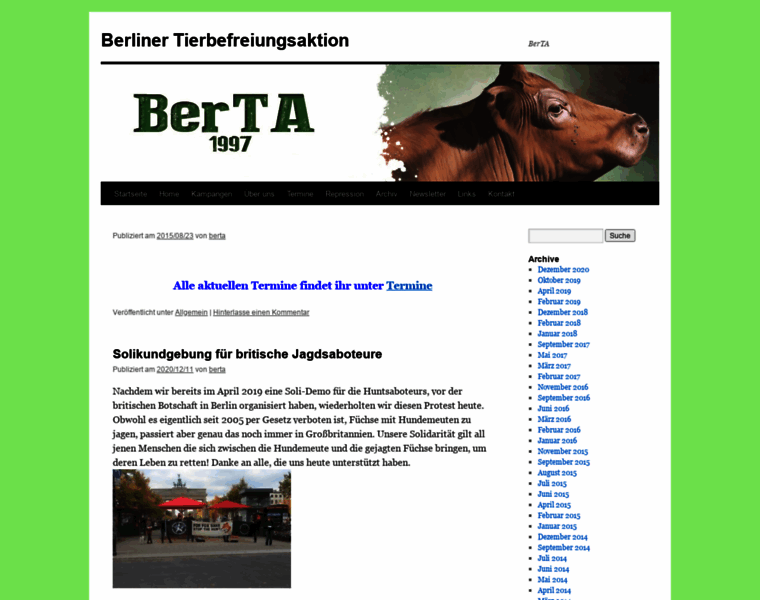 Berta-online.org thumbnail